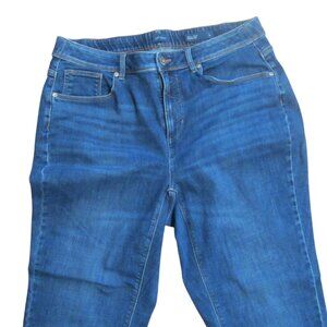 J. Jill Denim High-Rise Straight Leg Jeans - Size 16p